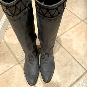 Black Roper Boots